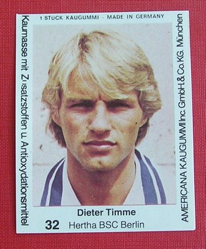 Dieter Timme - Nr. 32 - BCS Berlin